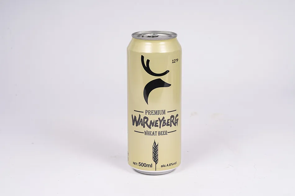 500ml craft wheat beer aluminum can hefeweizen style