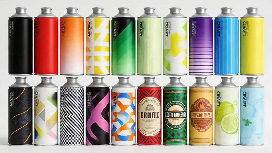 custom tea beer tin cans OEM private label manufacturer
