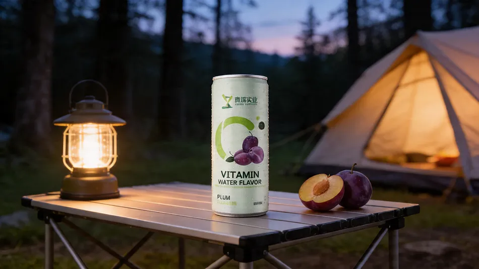 Zhenxi Industry Plum Flavor Vitamin Water Soluble Drink Can