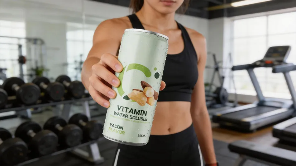 vitamin C  energy drink sleek aluminum cans of ZhenXi liquid