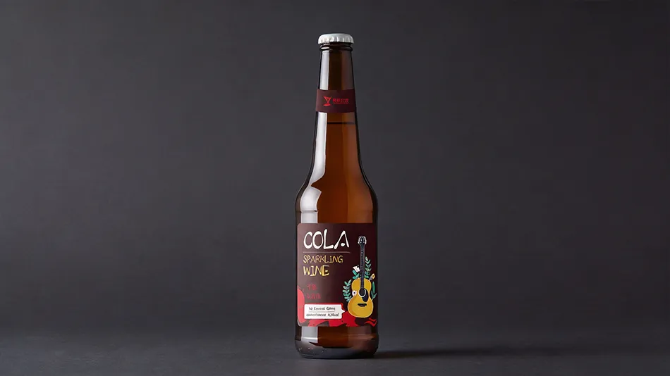 330ml cola hard seltzer glass bottle