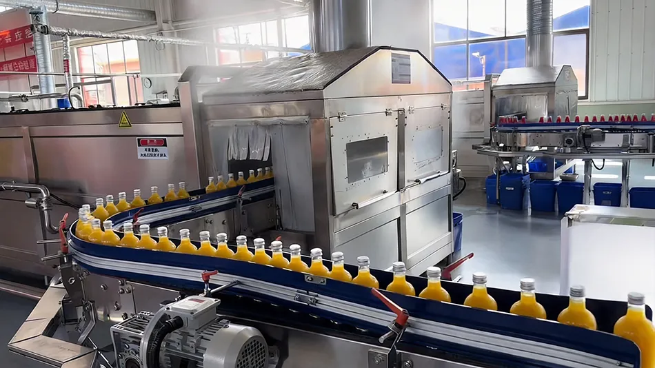 hard seltzer manufacturing production line