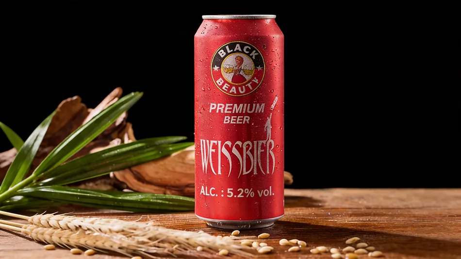 500ml wheat beer aluminum can white beer packaging