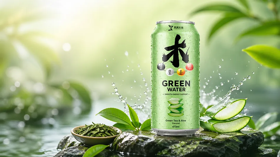 Natural Herbal Green Tea Energy Drink