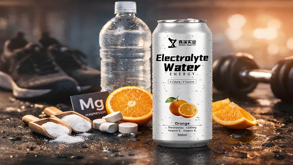 Orange Flavor Electrolyte Energy Drink
