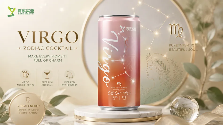 310ml Virgo zodiac canned cocktail premium RTD beverage