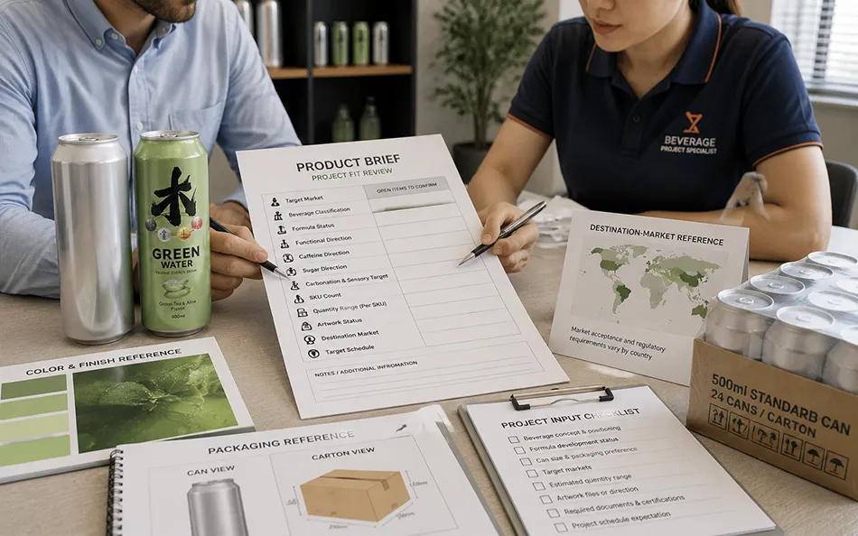 500ml Standard Green Tea Aloe energy drink project brief review for OEM project review