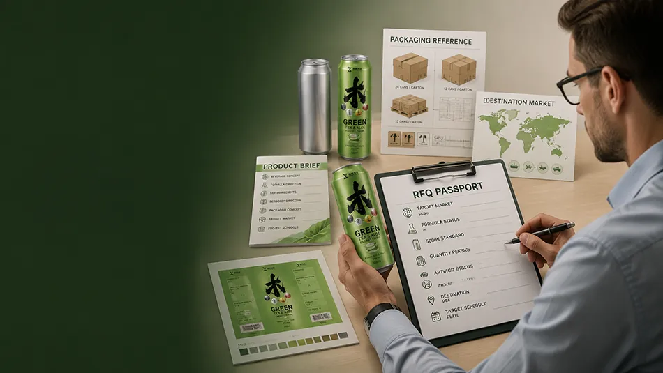 500ml Standard Green Tea Aloe energy drink rfq passport cta for OEM project review