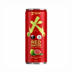 330ml Sleek Black Tea Guava Energy Drink | OEM