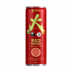 330ml Sleek Black Tea Blood Orange Energy Drink | OEM