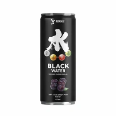 ZhenXi 330ml Dark Tea Black Plum Flavor Canned Five Elements Taurine Energy Drink