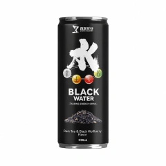 ZhenXi 330ml Dark tea & Black Wolfberry Flavor Canned Five Elements Energy Drinkark