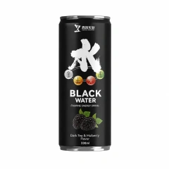 ZhenXi 330ml Dark Tea Mulberry Flavor Canned Five Elements Energy Drink