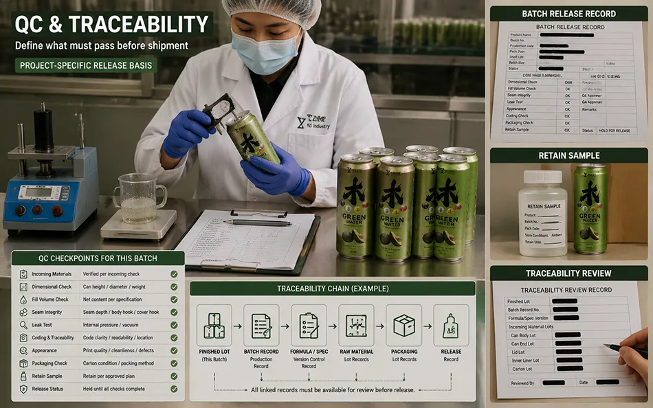 330ml Sleek Green Tea Avocado energy drink qc & traceability for OEM project review