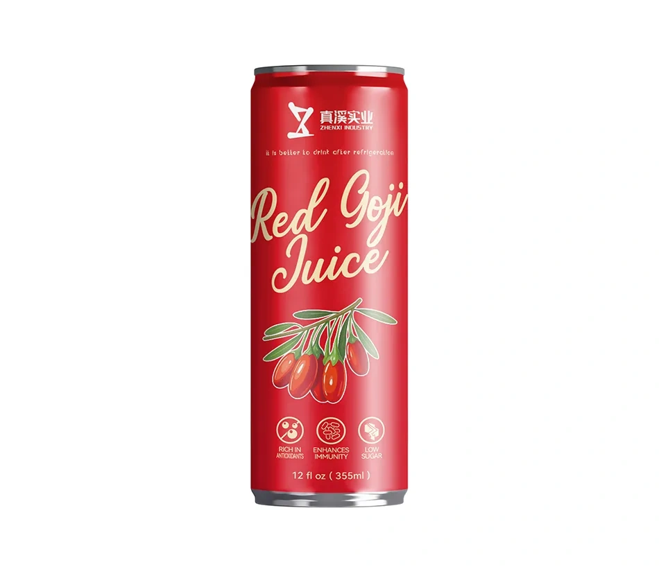 ZhenXi 355ML NFC 100% Natural Red Goji Juice With Pulp