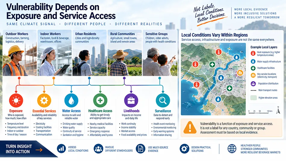 ENSO health risk vulnerability linked to local access conditions