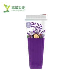 ZhenXi 100% Natural Sour Plum Soup Juice With Jelly 550Ml