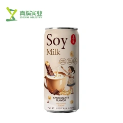 310ML(10.5 Fl oz)  ZhenXi Natural Chocolate Flavor Soy Milk Drink