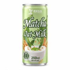 ZhenXi 250Ml (8.45 Fl oz) Canned Oat Milk Matcha Flavor