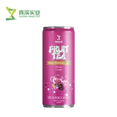 330ml Grape Rose Hibiscus Fruit Tea | Floral Fruit Tea OEM Manufacturer