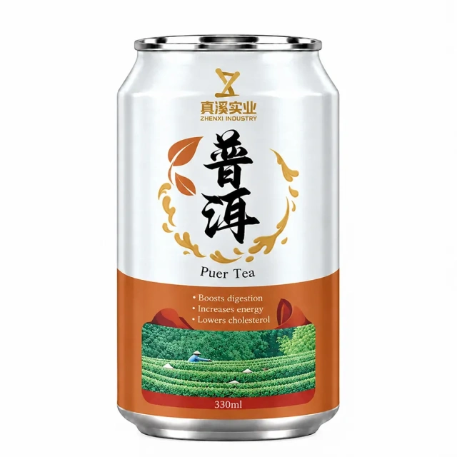 ZhenXi 100% Natural Pu'er Dark Tea 330Ml