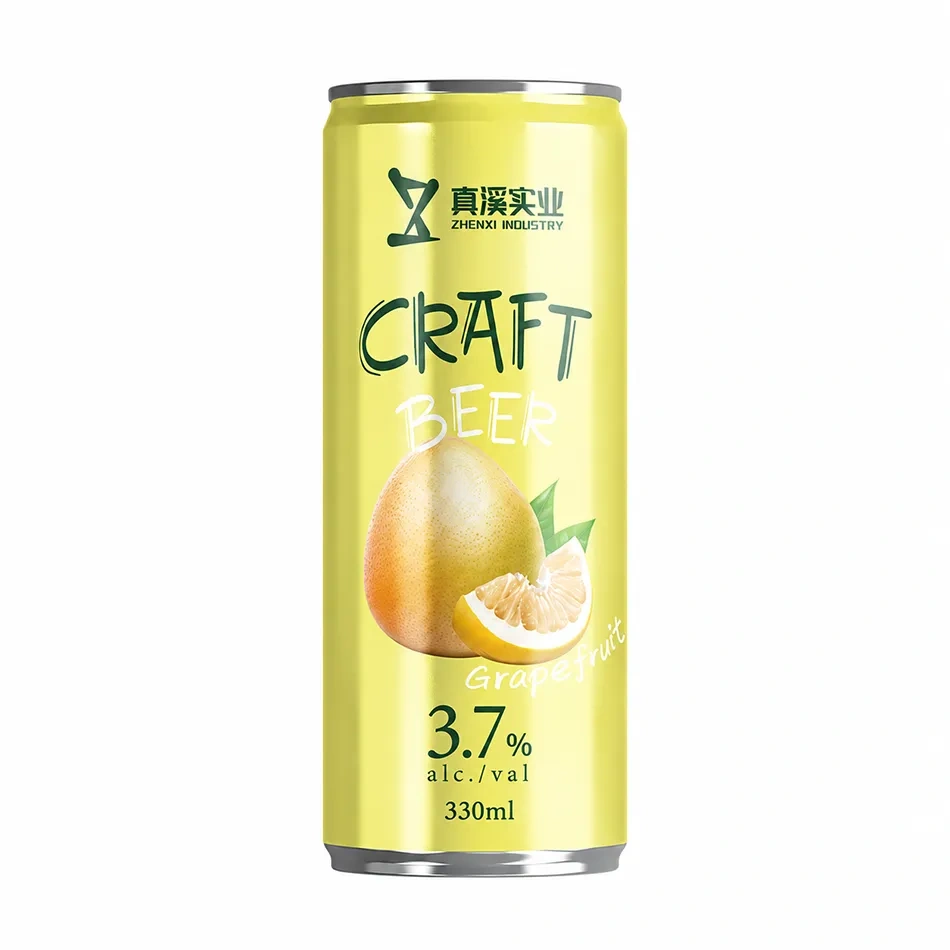 330ml ZhenXi Craft Beer Grapefruit Flavor | Sleek Can
