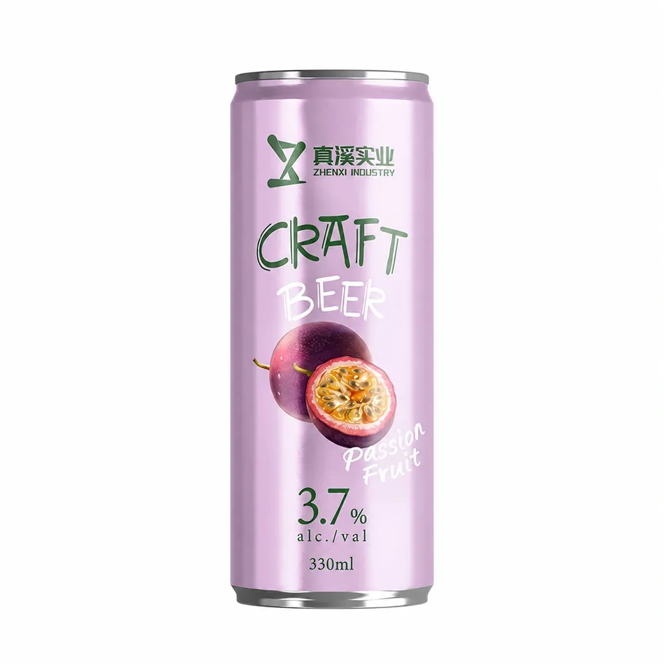 330ml ZhenXi Craft Beer Passion Fruit Flavor | Sleek Can