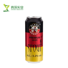500ml Craft Stout Beer | Dark Wheat Beer OEM Manufacturer