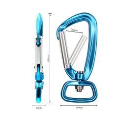 Straight door pet buckle,yourdyesub.com,Metal Straight door pet buckle with printing logo