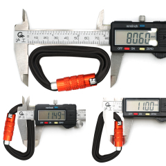 Automatic locking hiking buckle,yourdyesub.com,Custom Metal Carabiner with logo,Automatic locking hiking buckle,Product,carabiner