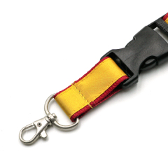 Custom 2 Layers Woven Lanyard With Logo | personalized woven lanyards,yourdyesub.com,Custom 2 Layers Woven Lanyard With Logo | personalized woven lanyards