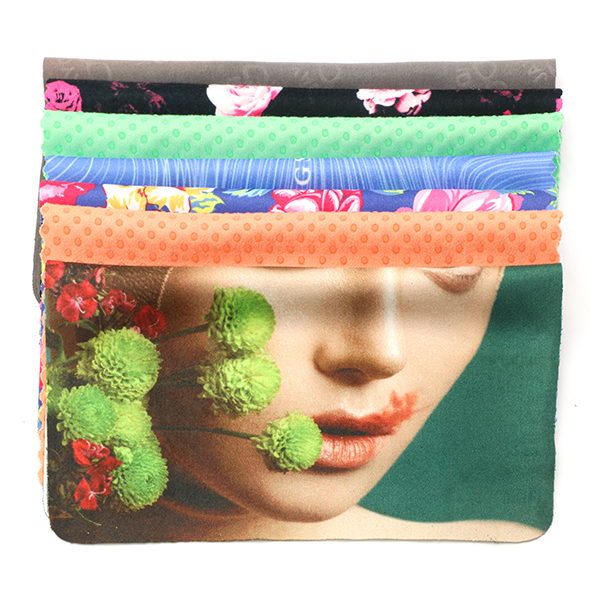 Custom Microfiber glasses cloth with sublimation,yourdyesub.com