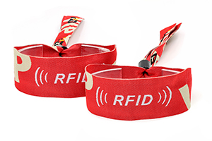 Woven Rfid Inlay Wristbands