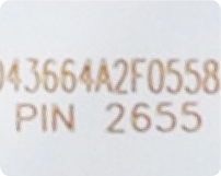 Laser Serial / Uid Numbering