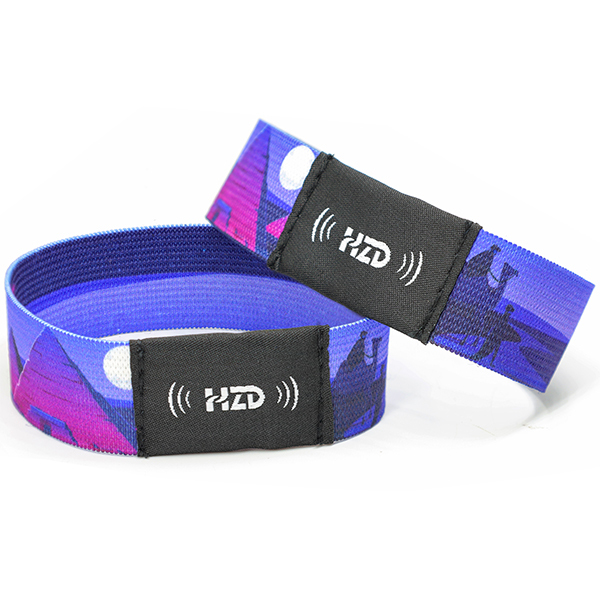 Custom RFID Wristband, Stretch Wristbands, RFID Smart Card Wristbands,yourdyesub.com