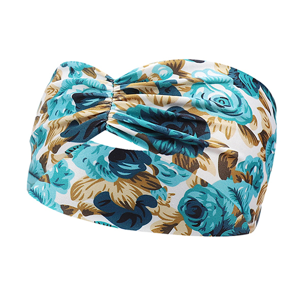 Headbands for Women, Bohemian Style Yoga Elastic Headwraps Head Wrap Hair Band F0C102,yourdyesub.com