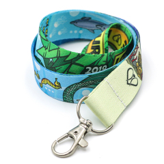 Custom Sublimation Lanyard | in 24 Hours,yourdyesub.com,Sublimation Lanyard with metal hooks