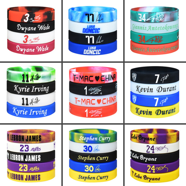 Dual-Layer Screen Printed Silicone Wristbands,yourdyesub.com,Dual-Layer Screen Printed Silicone Wristbands