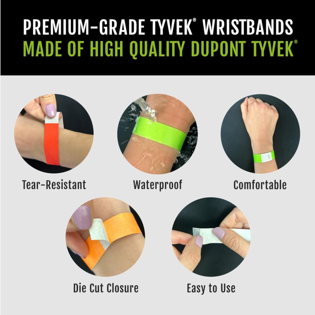 NFC RFID Tyvek Wristbands | Yourdyesub.com,yourdyesub.com,NFC RFID Tyvek Wristbands | Yourdyesub.com