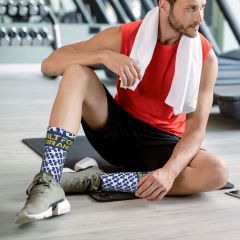 Athletic Crew Socks (3D Print),yourdyesub.com,Athletic Crew Socks (3D Print)