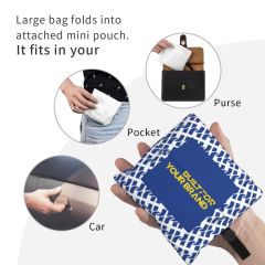 Foldable Reusable Shopping Bag,yourdyesub.com,Foldable Reusable Shopping Bag