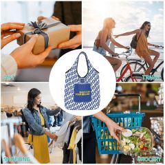 Foldable Reusable Shopping Bag,yourdyesub.com,Foldable Reusable Shopping Bag