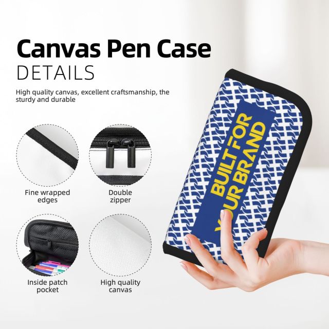 Large Canvas Pencil Cas,yourdyesub.com,Large Canvas Pencil Case