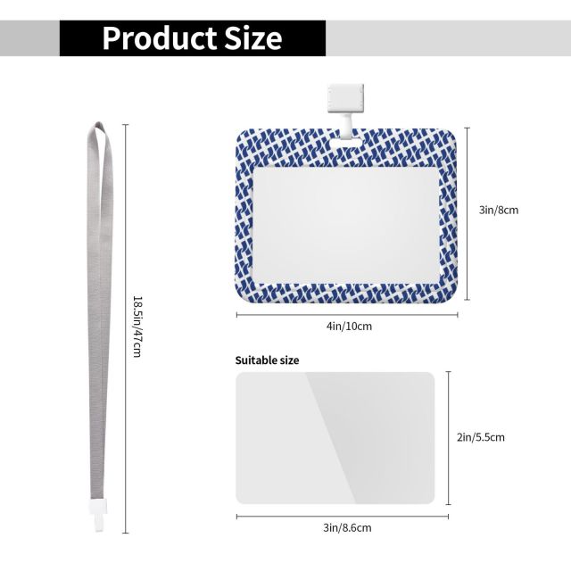 Badge Holder (Horizontal),yourdyesub.com,Badge Holder (Horizontal)