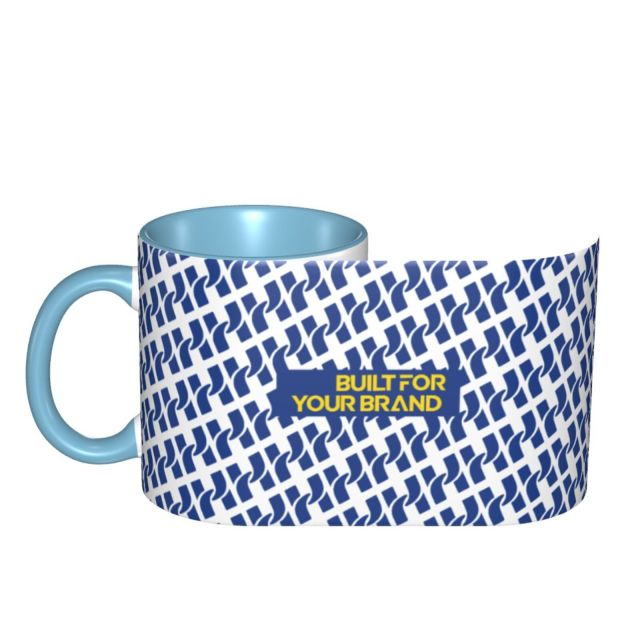 Color-Rim Ceramic Mug, 11 oz,yourdyesub.com,Color-Rim Ceramic Mug, 11 oz