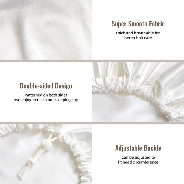 Double-Layer Satin Sleep Cap,yourdyesub.com,Double-Layer Satin Sleep Cap