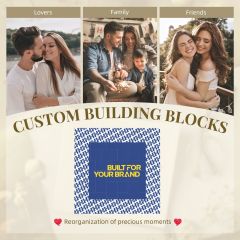 Square Building-Block Photo Frame (S/M),yourdyesub.com,Square Building-Block Photo Frame (S/M)