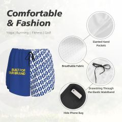 Women’s 2-in-1 Running Shorts,yourdyesub.com,Women’s 2-in-1 Running Shorts