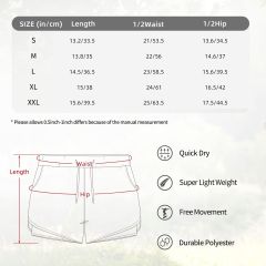 Women’s 2-in-1 Running Shorts,yourdyesub.com,Women’s 2-in-1 Running Shorts