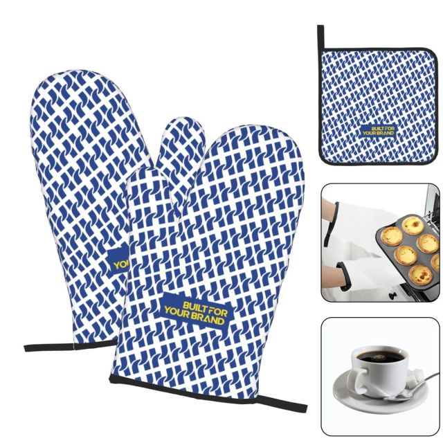Oven Mitt & Pot Holder Set,yourdyesub.com,Oven Mitt & Pot Holder Set